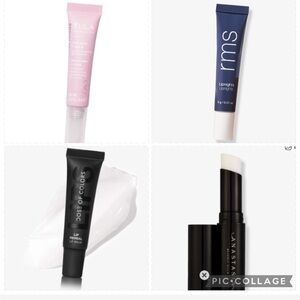 Set of 4 Lip Balm Masks and Primer Tula RMS ABH Dose of Colors